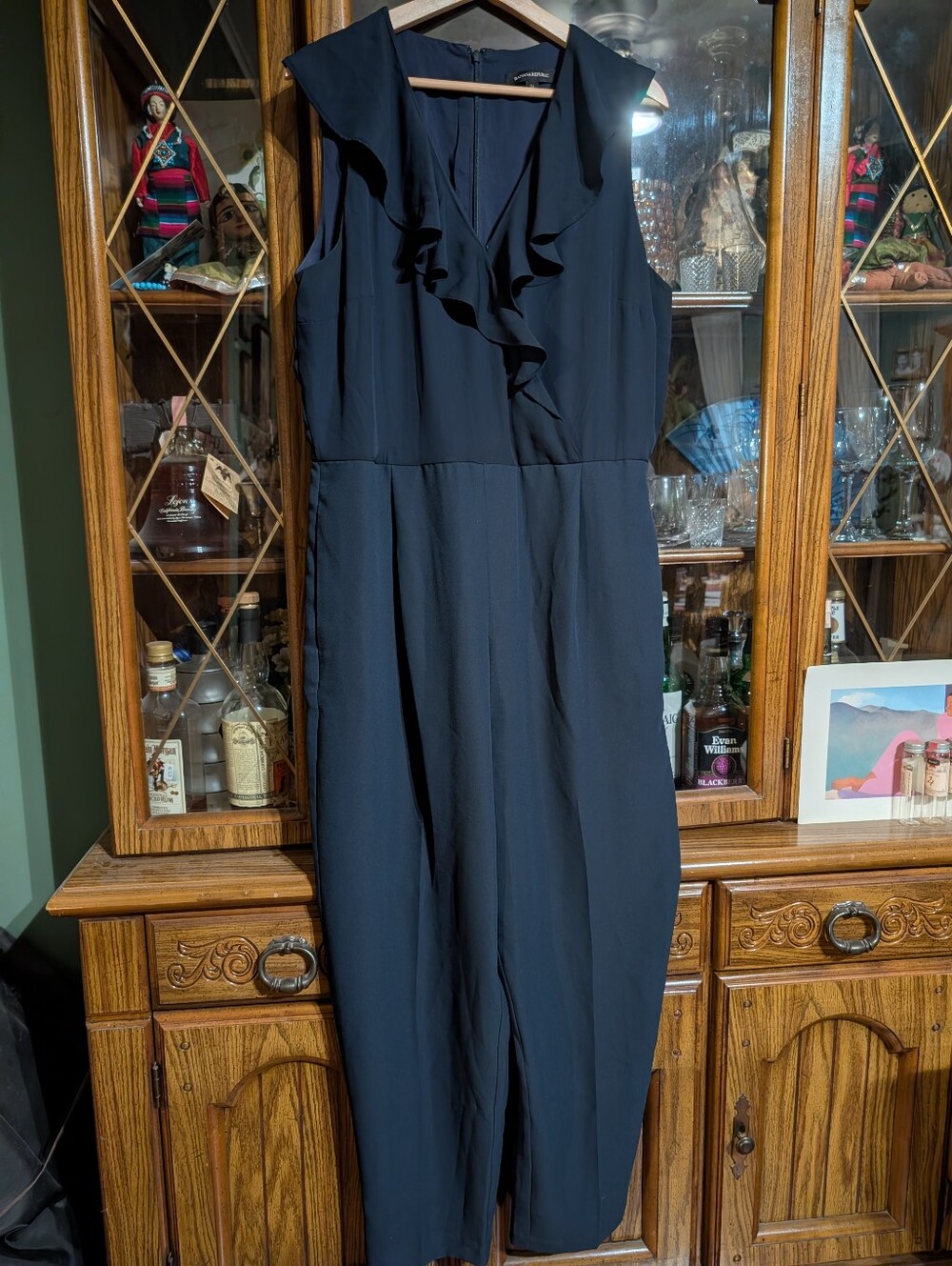 Banana Republic Ruffle Jumpsuit